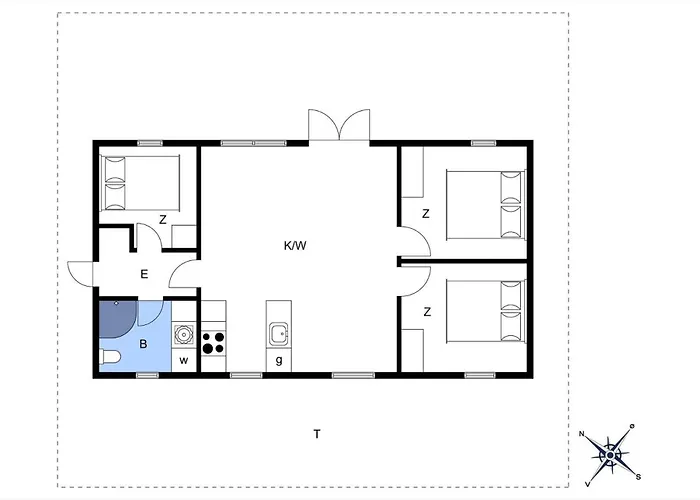 6809-allinge-aeblebakken-2 別荘 *